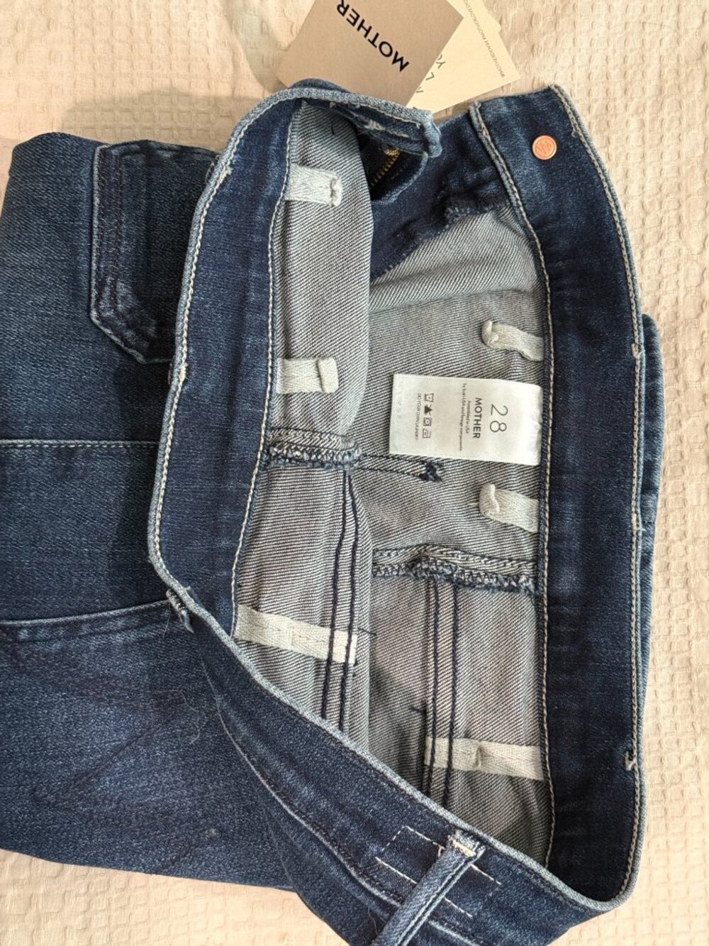 NWT Mother Patch Pocket Insider Flood sz 28 - Picture 4 of 8